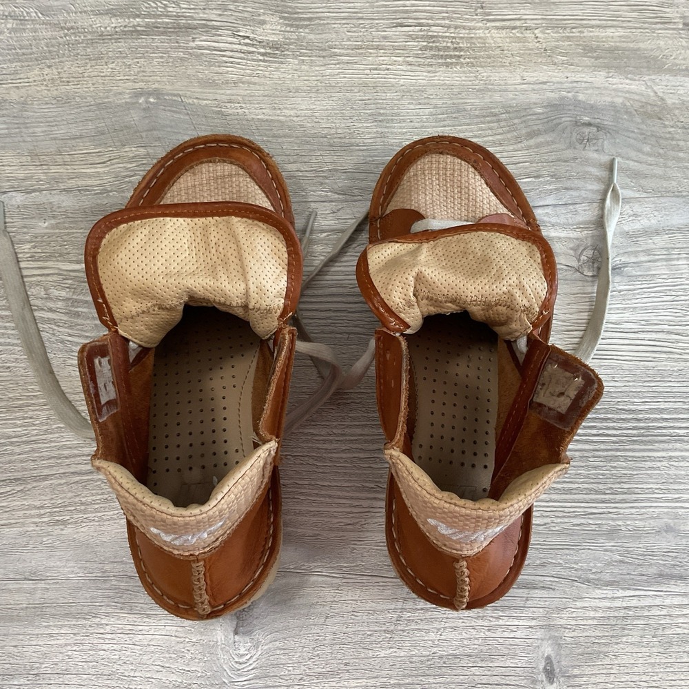 Nike Considered Mid Desert Oak Brown Leather Woven Vintage 311076-221 Size 8.5 - Picture 7 of 16